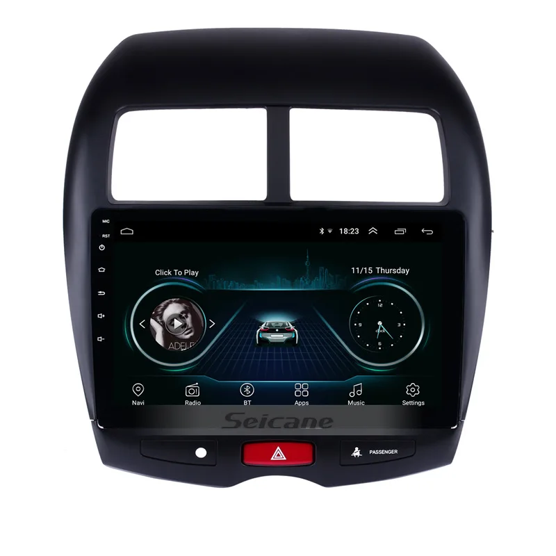 Seicane 10 1 &quot2 Din Android 9 GPS автомобильное радио для CITROEN C4 2010 2015 Mitsubishi ASX Peugeot 4008