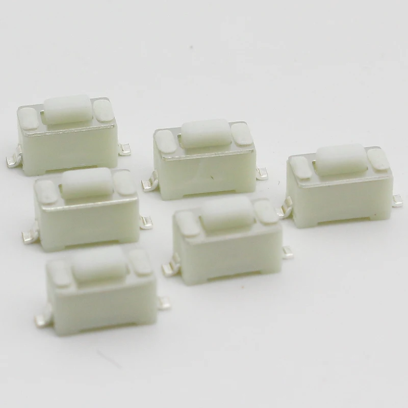 100 шт. 2-контактный SMD 3X6X4.3MM тактильный такт кнопка микро переключатель мгновенный