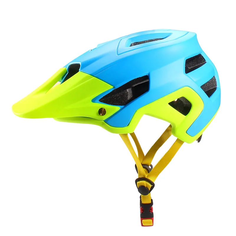 333-blue-green CAIRBULL шлем для горного велосипеда TRAIL XC мужской велосипедный шлем mtb ультралегкий дорожный шлем integ-литой велосипедный кросс BMX велосипедный шлем - Цвет: 333-blue-green