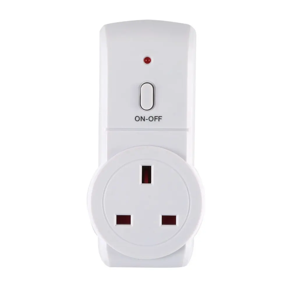 Таймер обратного отсчета с британской вилкой умный выключатель дистанционным