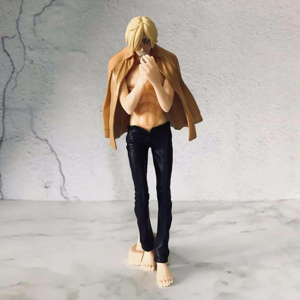 Цельный плащ Sanji в стиле аниме 2 вида цветов для курения голых 2017 с календарем. Vol.2