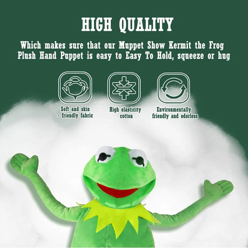 

60cm Plush Frog Sesame Street Frog Doll The Show Plush Toys Birthday Christmas Plush Stuffed Doll For Kids