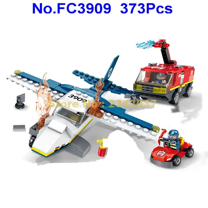 373 шт. Детский конструктор летательный аппарат|Блочные конструкторы| |