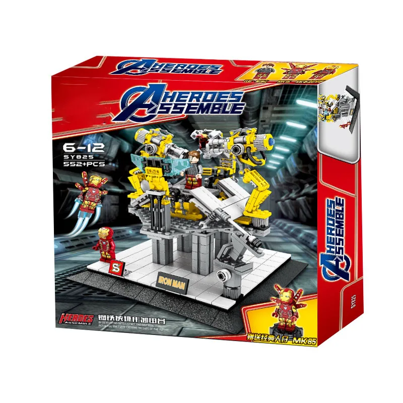 

Toy For Children Creative Annular Armor Removal Station Model Kit Assembled Boy Educational Building Blocks Bricks Kids Gift Y18