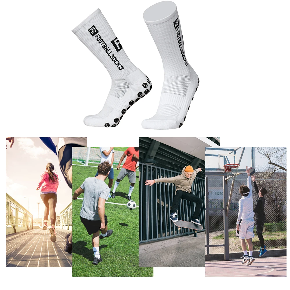 

Unisex Professional Outdoor Sport Cycling Running Socks Stretch Socks Athletic Football Soccer Socks Anti Slip Socks with Grips