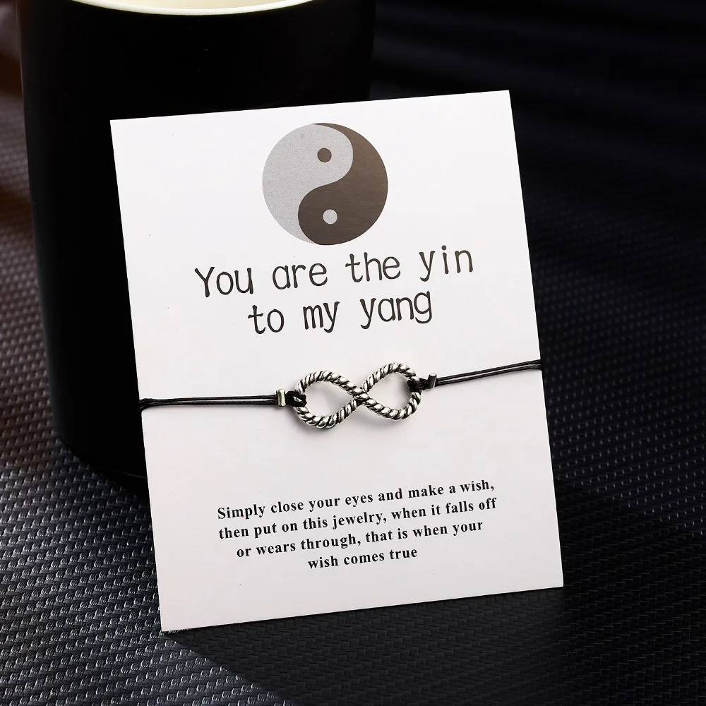 Belleper Make a Wish/Friendship/Mom Love Card Turtle Adjustable Fashion High Quality Bracelet Charm Female New Unique Jewelry
