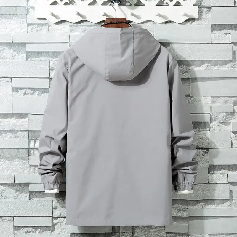 

8XL 7XL 6XL Solid Mens Bomber Jacket Spring Autumn Male Baseball Thin Jackets Brand Casual Coat Top Men's windbreaker Jacket