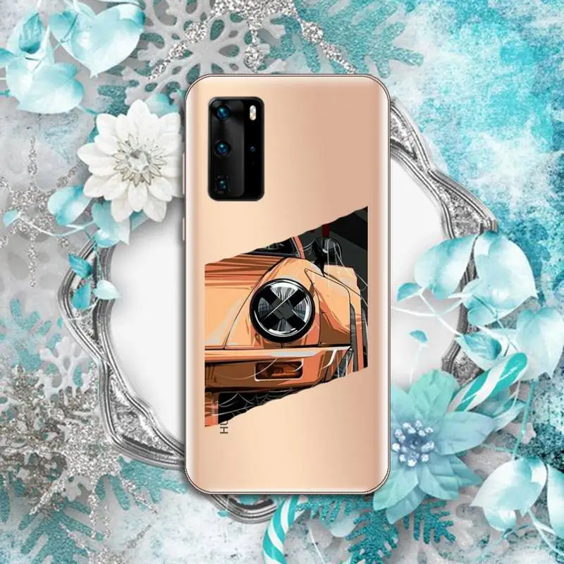 

Japan JDM Car AE86 Phone Case Transparent for huawei honor P 40 30 20 lite Pro 10 i 8 9 x p smart 2019