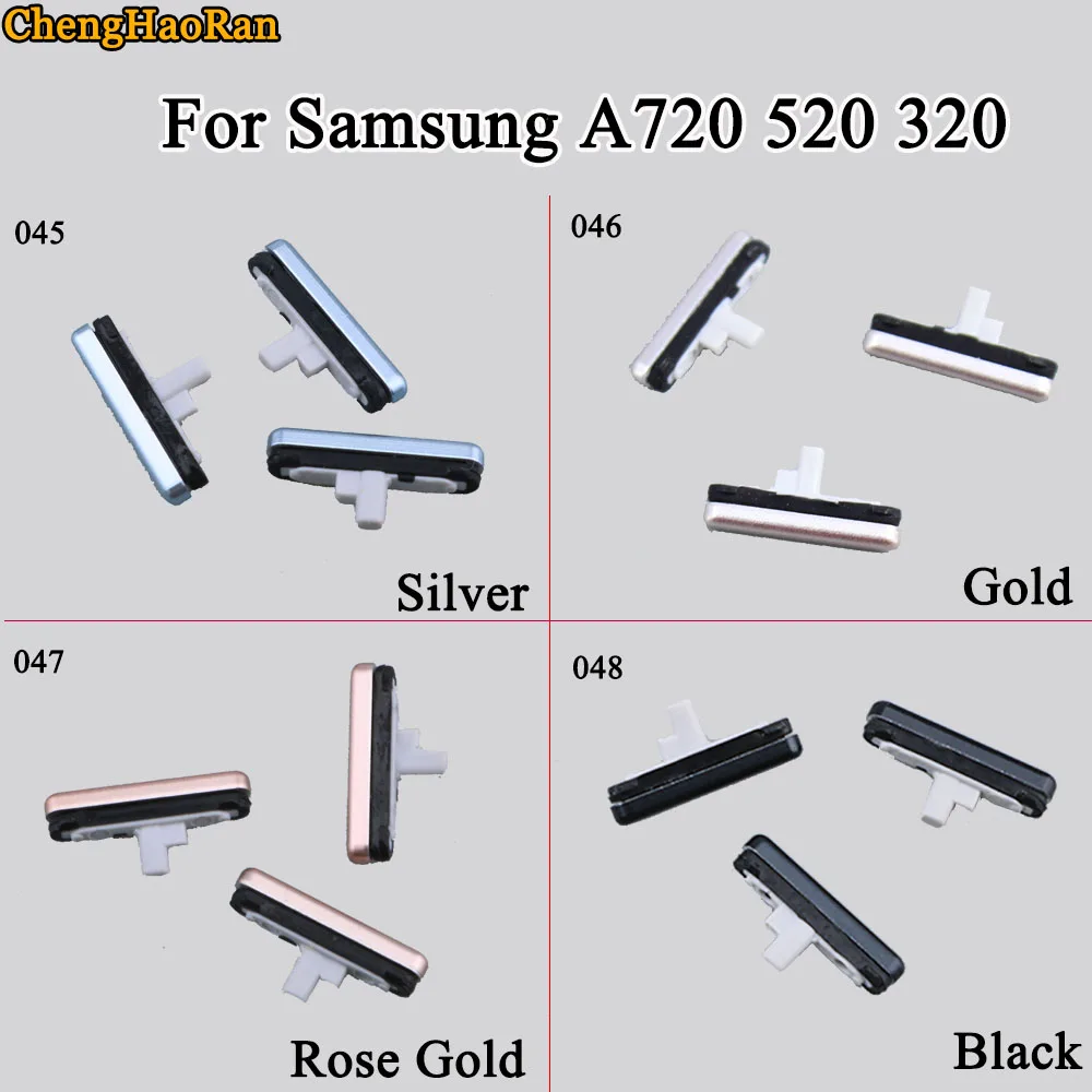 ChengHaoRan 1 комплект для Samsung Galaxy A720 520 320 чехол телефона Кнопка громкости и отключения