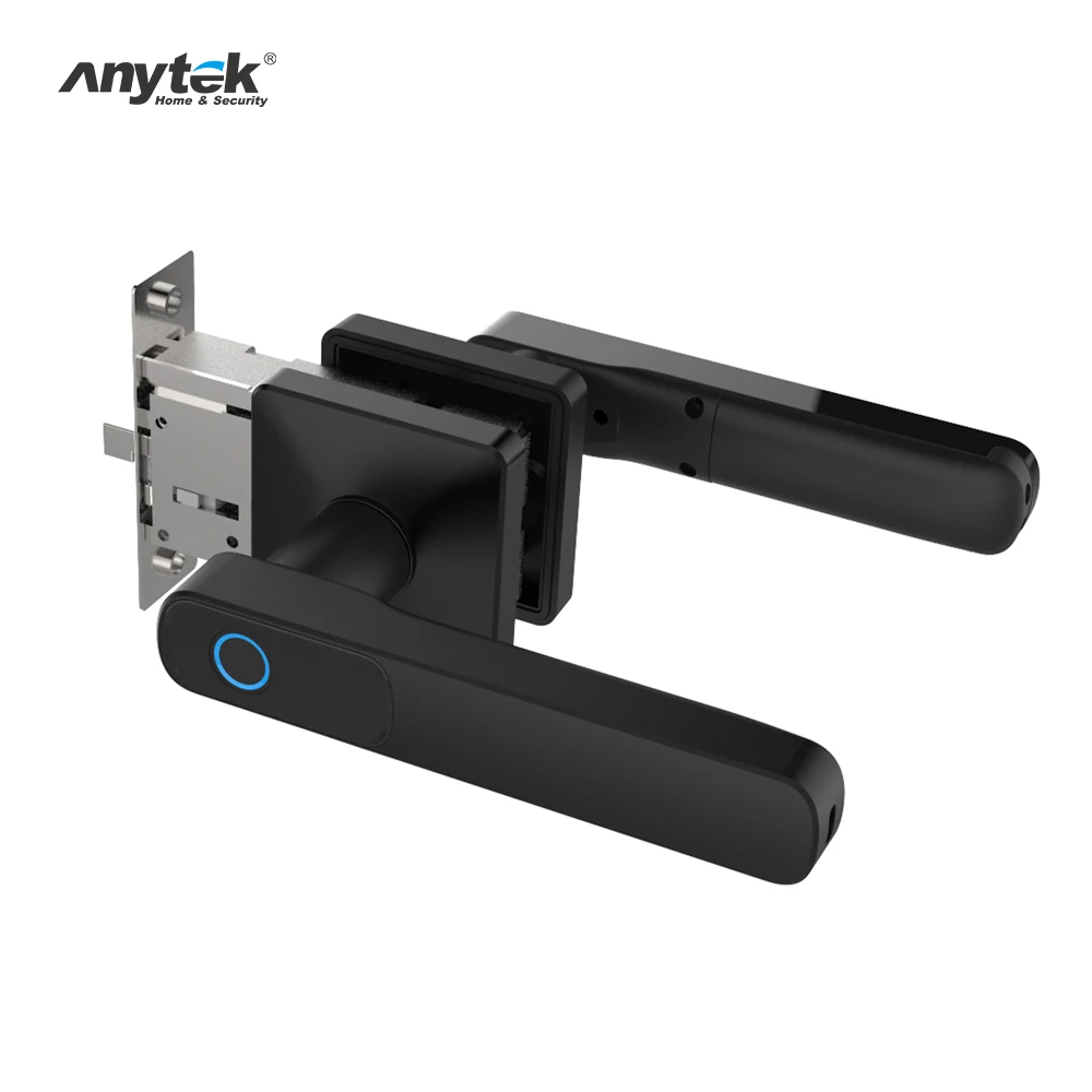 Anytek отпечаток пальца дверной замок Электронная интеллектуальная Биометрическая