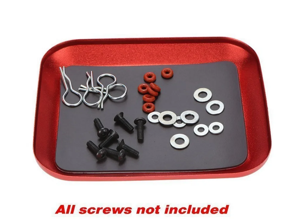 Новый тип алюминиевый сплав Магнитный Лоток для винтов радиоуправляемого