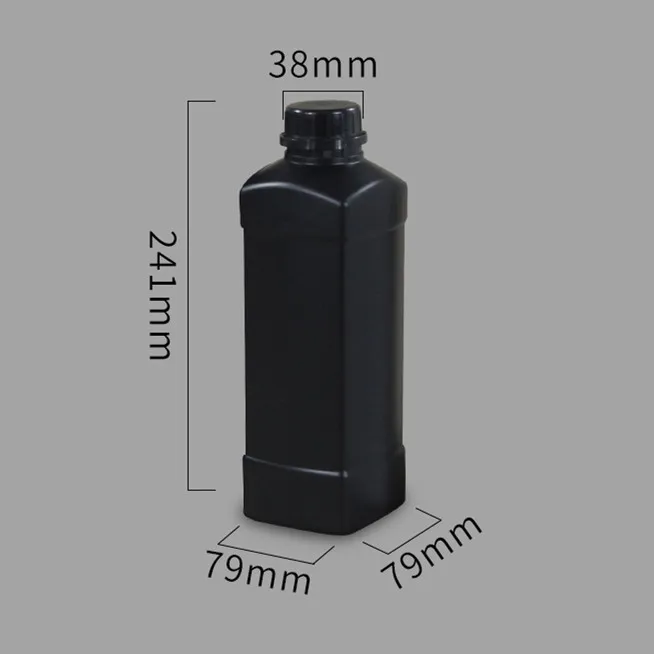 14 1000 мл HDPE пластиковая бутылка с завинчивающейся крышкой пустой контейнер для жидкости, шампуня, лосьона путешествия многоразовые бутылки горячая распродажа - Цвет: 14