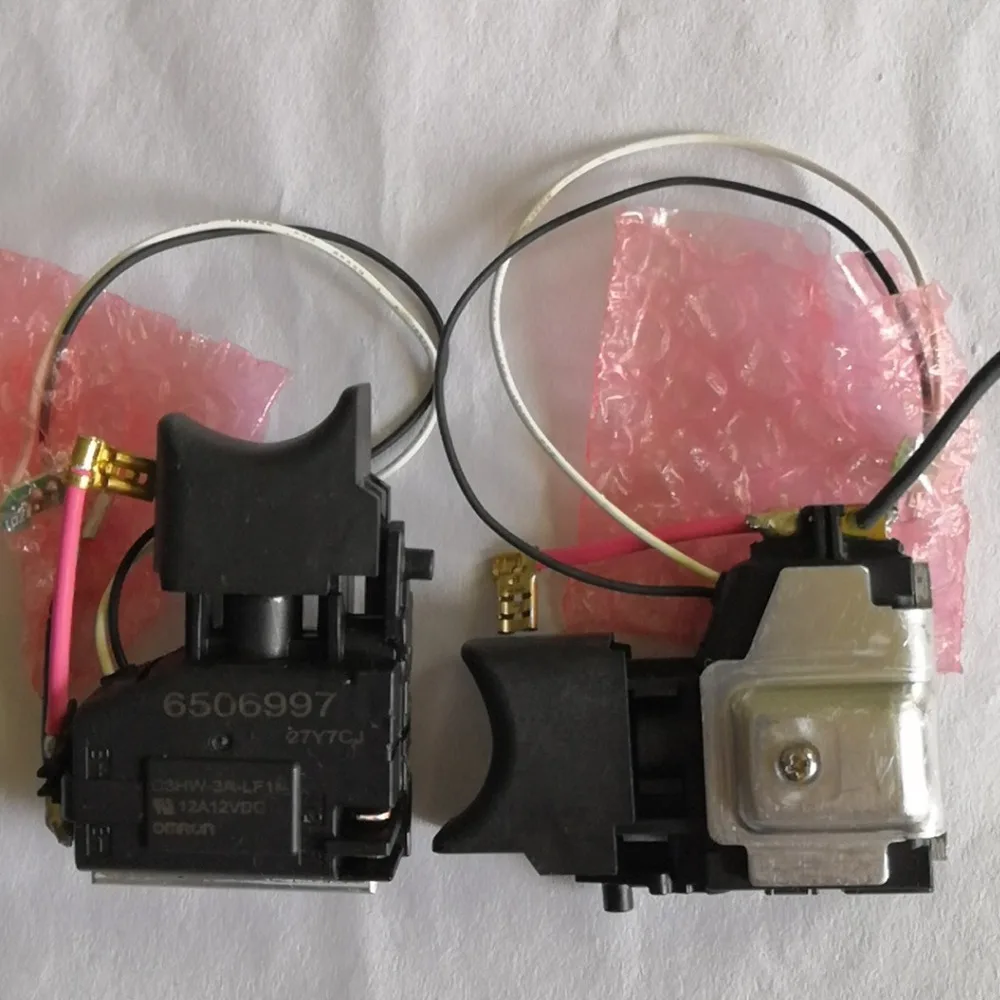 10,8 V Замена переключателя для Makita 6506997 6506450 6505991 DF330DWE DF030DWE TD090DWE TD090D DF330D DF030D DF330DWLE