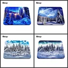 Mairuige коврик для мыши вечнозеленый лес Прямоугольный Коврик для мыши под глубоким снегом 18*2225*2029*25*2 см