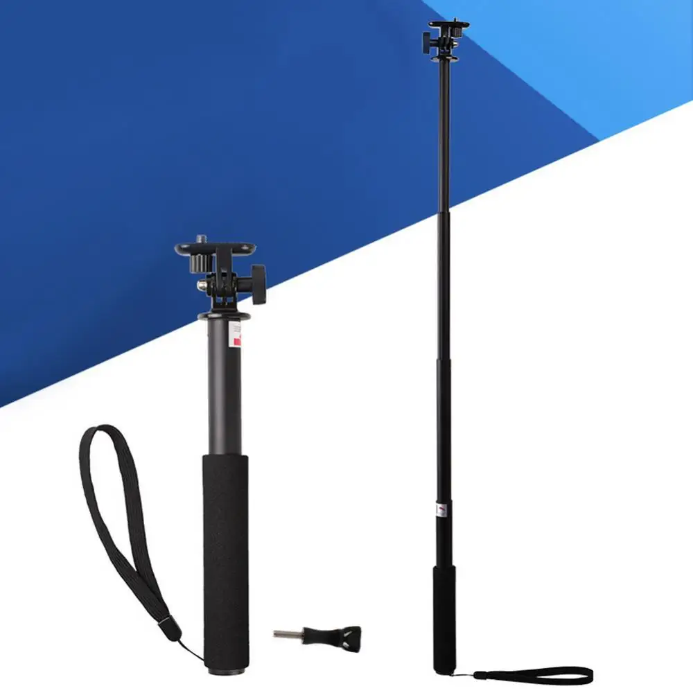 

Portable Aluminum Alloy Telescopic Action Camera Selfie Stick Monopod Camera Selfie Stick for Go Pro Accessories