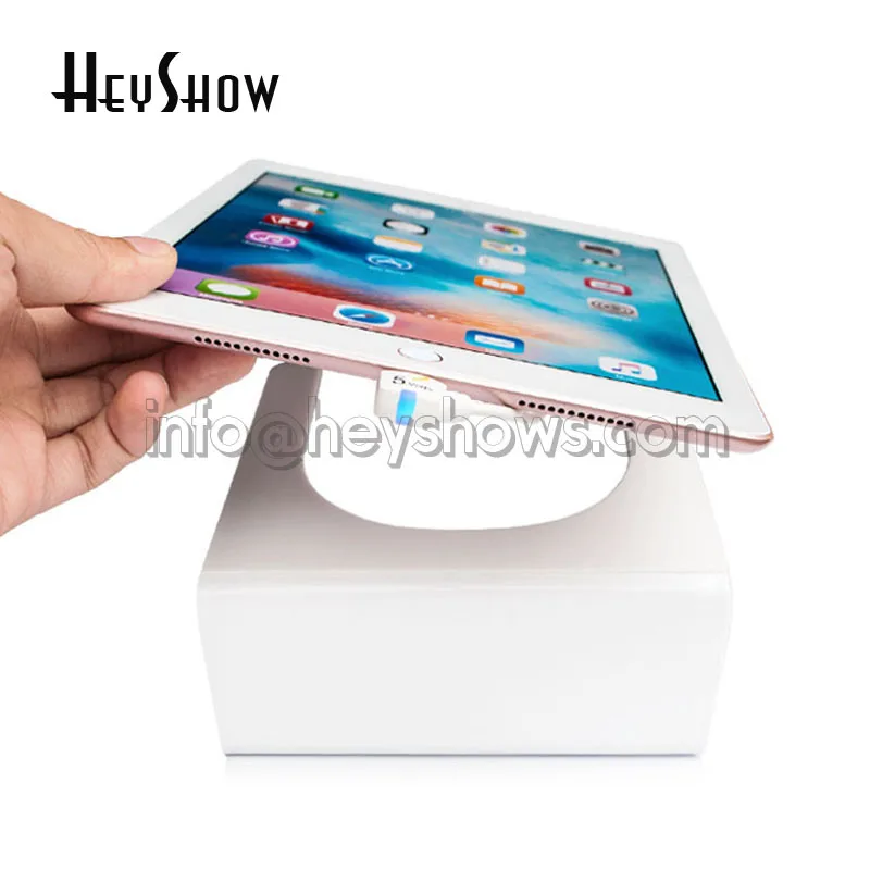 Enlarge New Tablet Secuirty Blurglar Alarm Stand Huawei Samsung Apple Etc Tablets iPad Secure Anti-Theft Display Holder For Retail Shop
