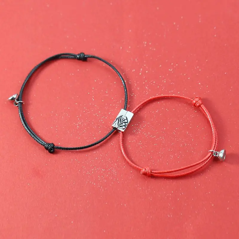Набор браслетов для влюбленных в минималистском стиле 2 шт. | Украшения и