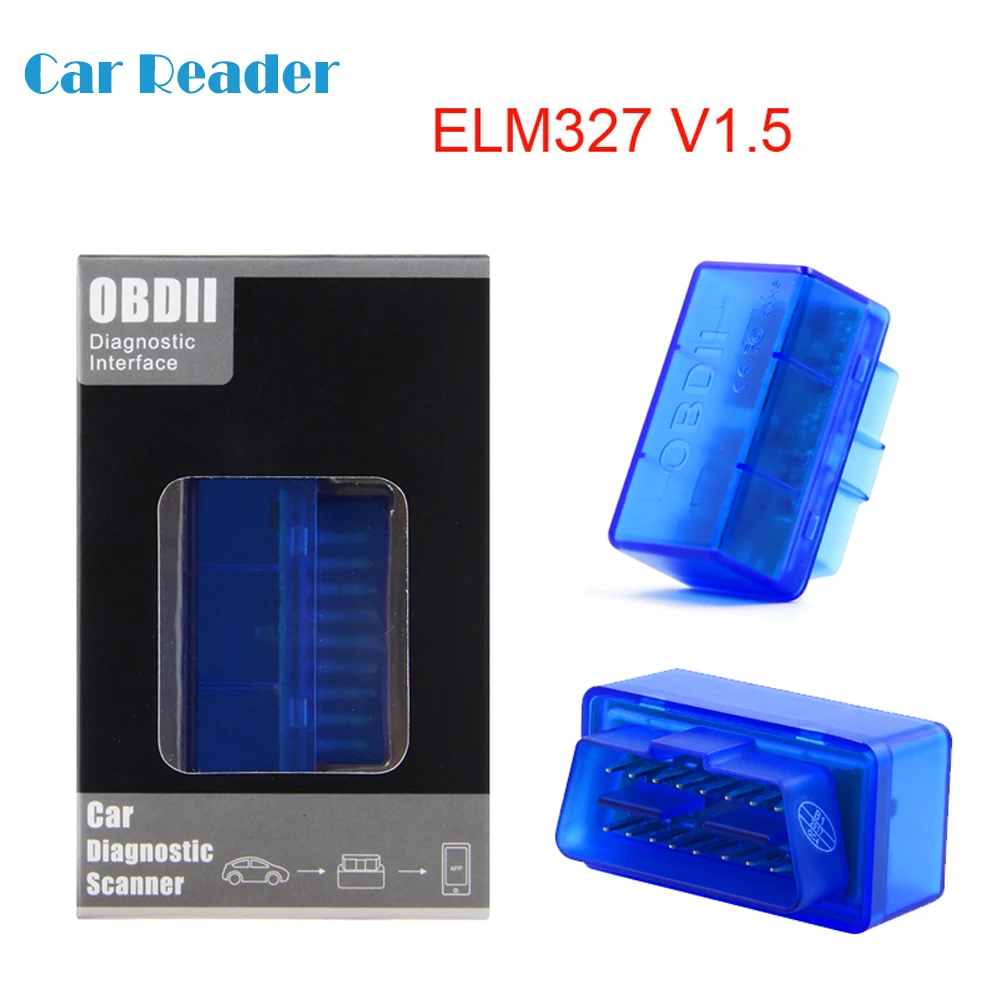 ELM327 V1.5 Bluetooth OBD2 диагностический сканер для Android/Windows системы elm 327 автомобильный