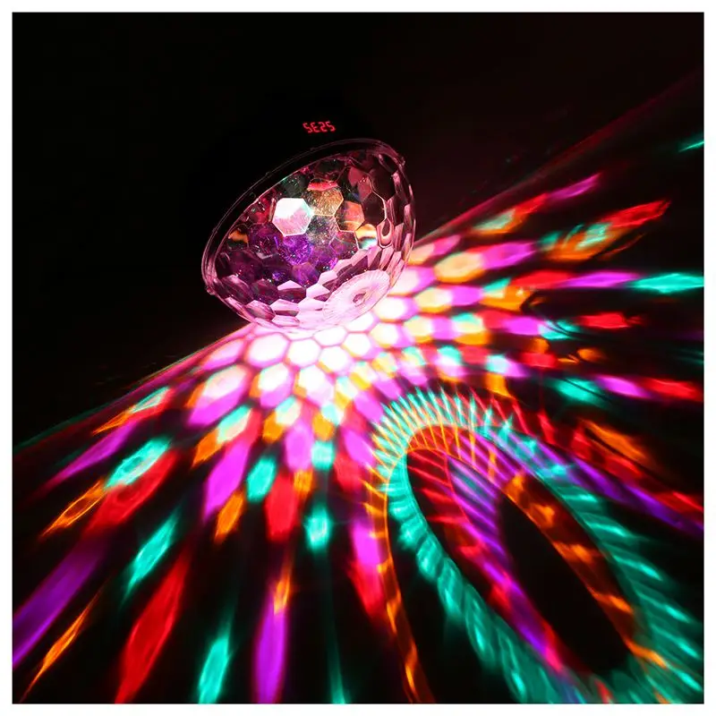 HHO-DMX512 lighting scene DJ Disco bulb LED RGB lamp Crystal Ball Spotlight soiree club bar | Лампы и освещение