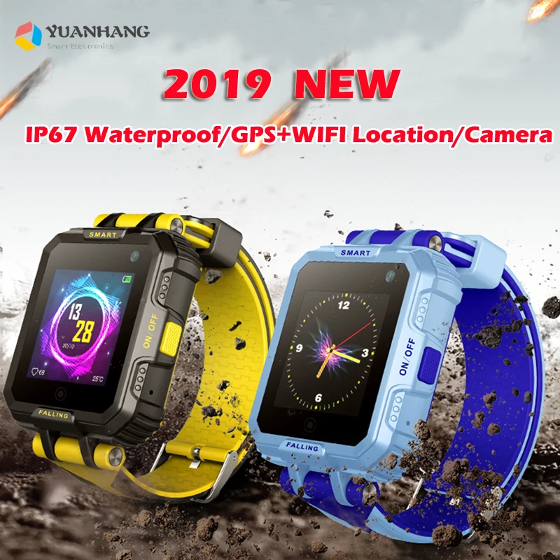 IP67 водонепроницаемый смарт gps wifi трекер локатор Дети SOS Вызов удаленный монитор