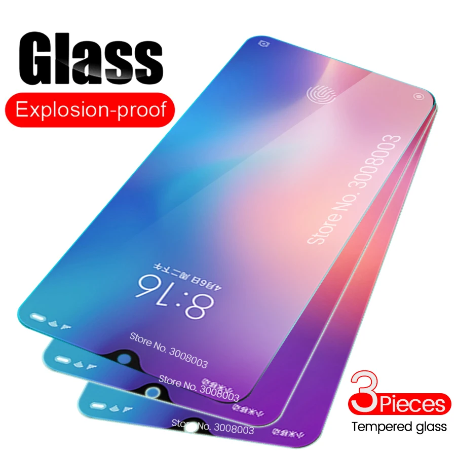 

1/2Pcs full cover protective glass for xiaomi mi9t mi9 mi8 mia2 mia3 mia1 mipaly xiomi mi 9t pro 9 8 a2 10 lite a3 a1 play glass