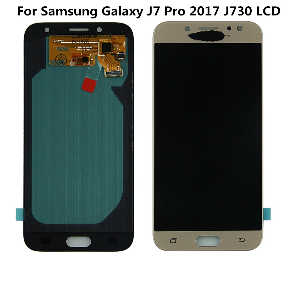 100% протестированный ЖК-дисплей Super Amoled для Samsung Galaxy J7 Pro 2017 J730 J730F монитор сенсорный