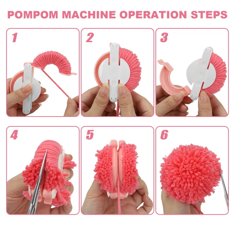 

4 Size Round Circle Hat Knitting Needles Knit Loom Kit Ring Yarn Needle Socks Scarf Maker Weave Kit Knitting Machine Sewing Tool