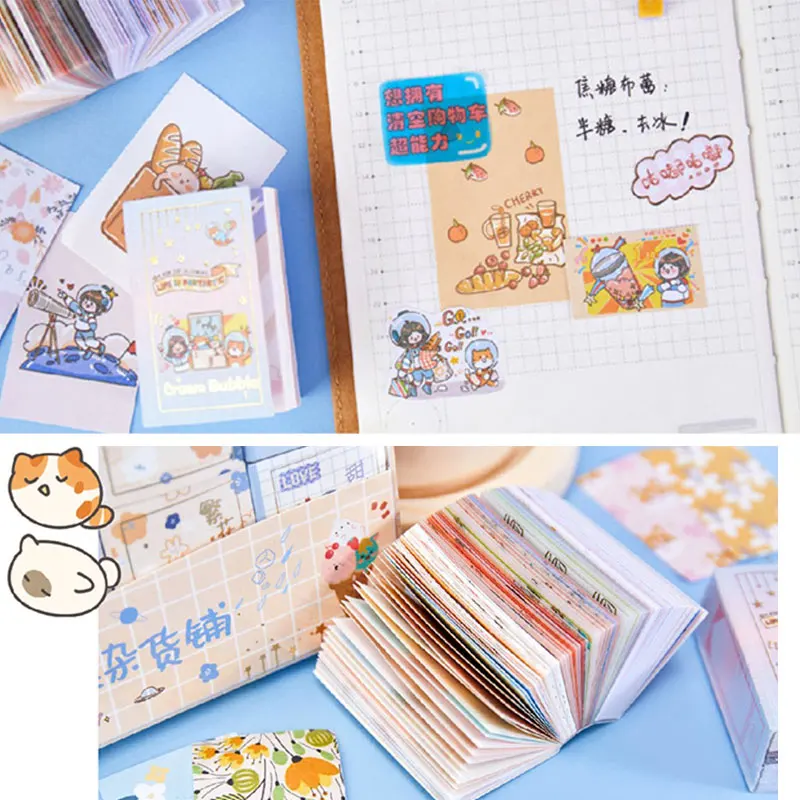 

200pcs/lot Paper Sticker Cute Flowers Plant Decorative Scrapbooking DIY Stickers ZMONH