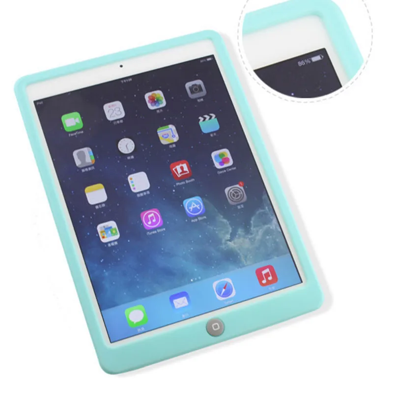 7,9 дюймов детский ударопрочный чехол для планшета для iPad Mini 1 2 3 Мягкий Силиконовый прочный Чехол на заднюю панель защитный чехол для iPad Mini 4 Чехол