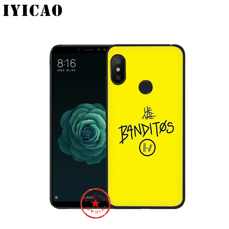 IYICAO Twenty One Pilots Soft Case for Xiaomi Mi A3 A2 A1 8 Lite 9 Se Max 3 F1 5X 6X 6 CC9 CC9e 9T Pro MiA1 MiA2 |