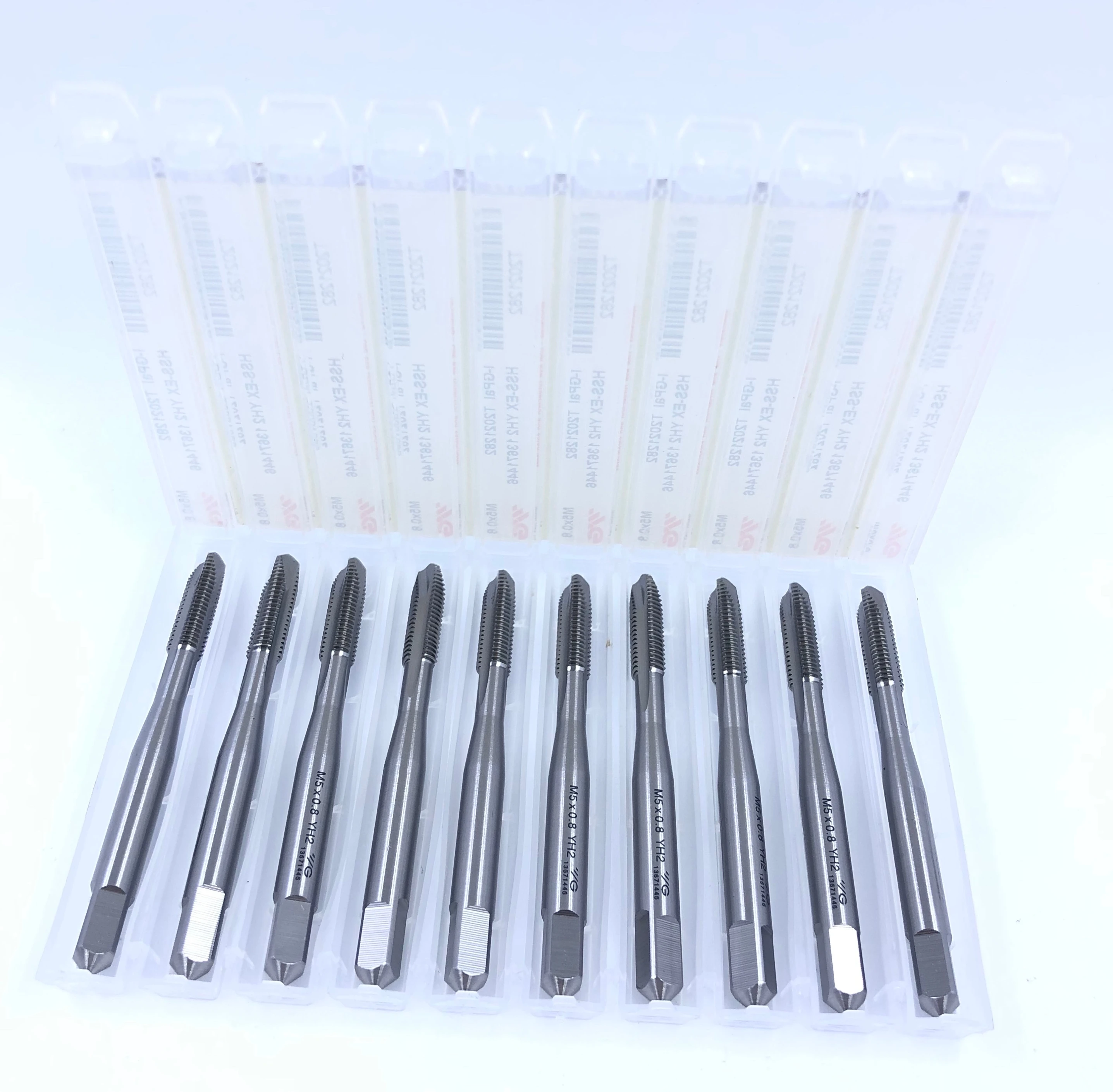 Оригинальные корейские метчики для алюминия серии T2021 модель YG HSS EX 10 шт./лот