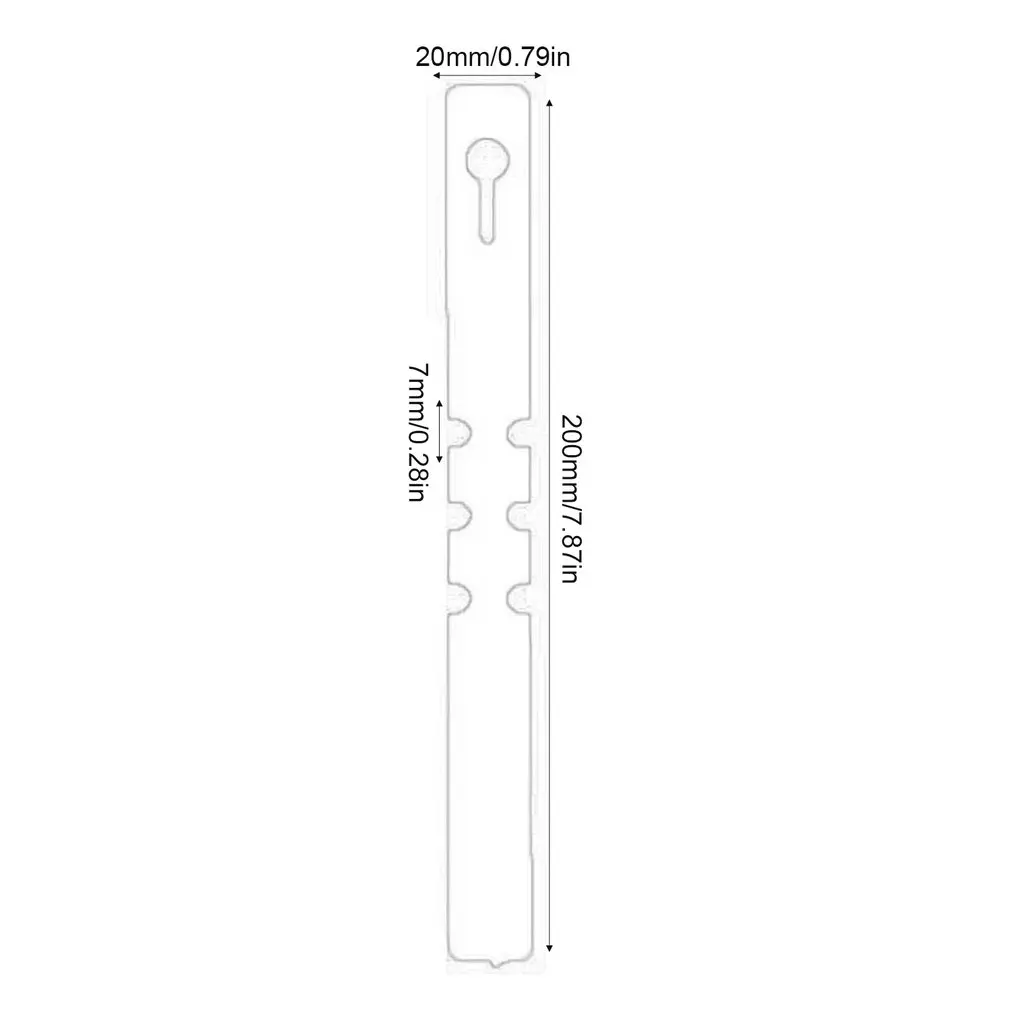 

100Pcs PVC Plastic Plant Marker Colorful Waterproof Nursery Labels Plant Markers For Garden Ring Plant Tag 21*2cm Reusable