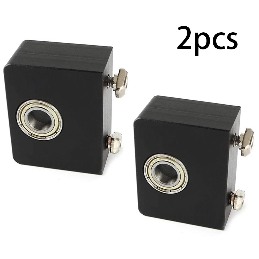 

2Pcs 3D Printer Parts Aluminum Z-Axis Leadscrew Top Mount For Tornado CR-10 ENDER-3 Ender-3 Pro Metal Z-Rod Bearing Holder