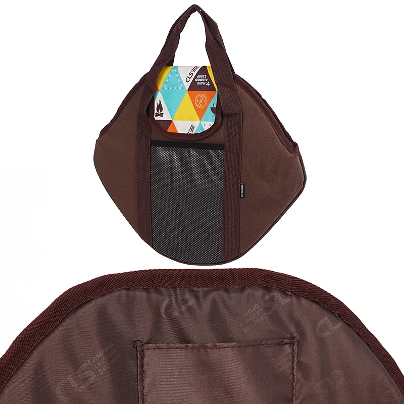 

Outdoor Camping Baking Tray Pan Pot Storage Bag Barbecue Pan Frying Pan Carrying Bag Portable Storage Bag