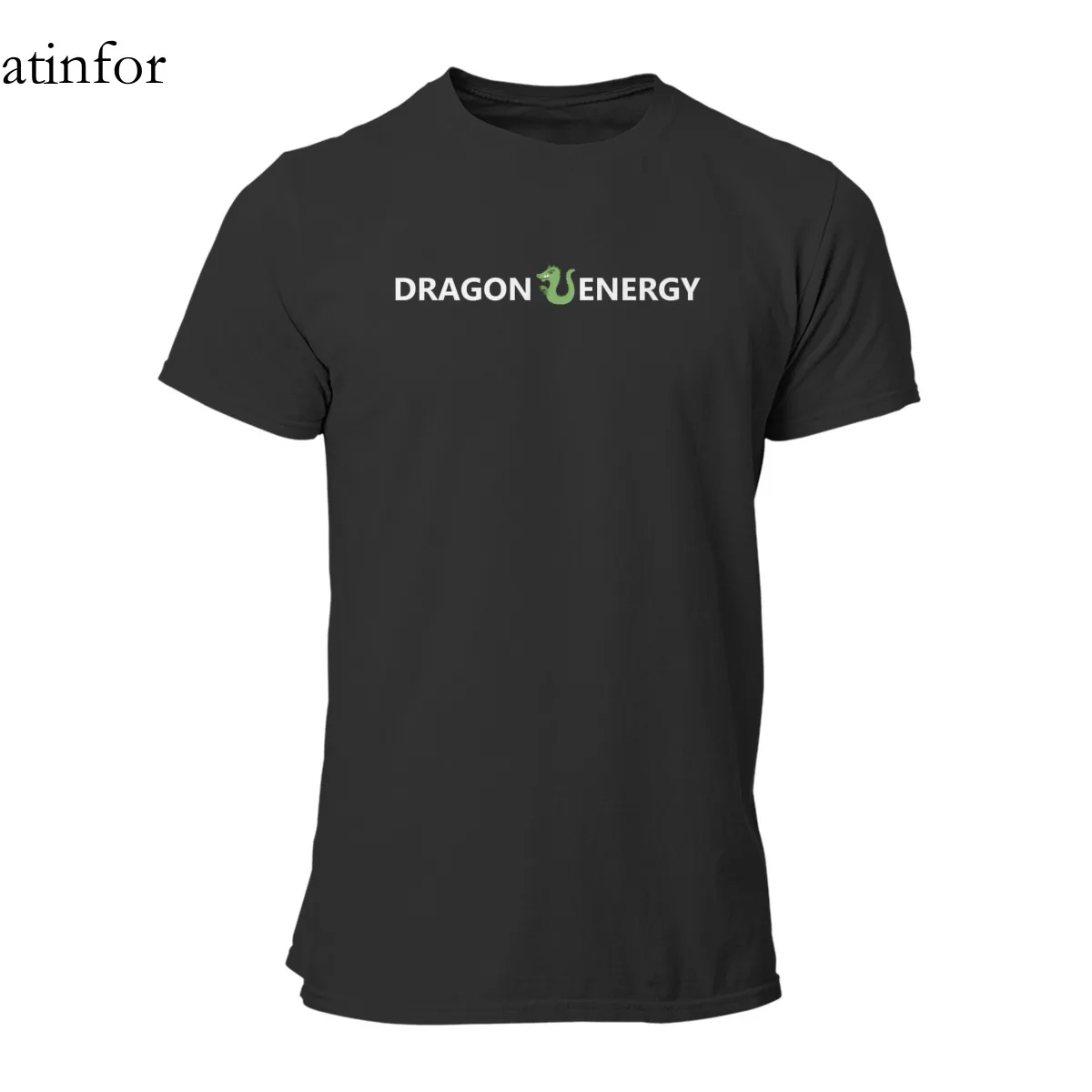 Энергию дракона футболка основы принт 100% хлопковые рубашки в стиле панк 4XL 5XL 6XL
