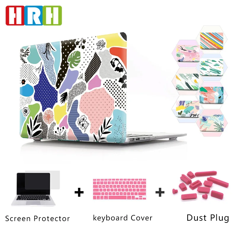 Чехол HRH для ноутбука с защитой от пыли и абстрактным граффити чехол Macbook Air 13 A1369