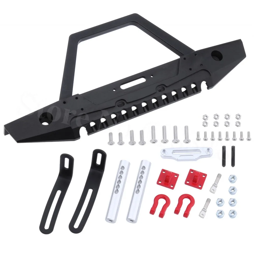 Металлический передний бампер с d образным кольцом буксирные скобы для осевого