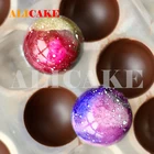Форма для шоколадных шариков из поликарбоната, лоток для помадки