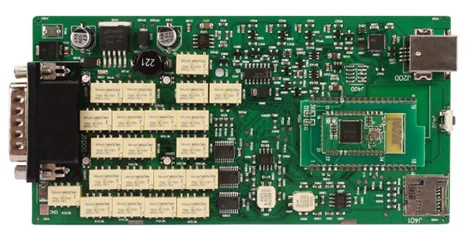 Считыватель кодов Multidiag Pro + с одной печатной платой зеленая плата 2016/R1 Bluetooth USB OBD2
