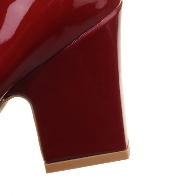 Женские туфли на высоком каблуке большого размера женские туфли-лодочки в