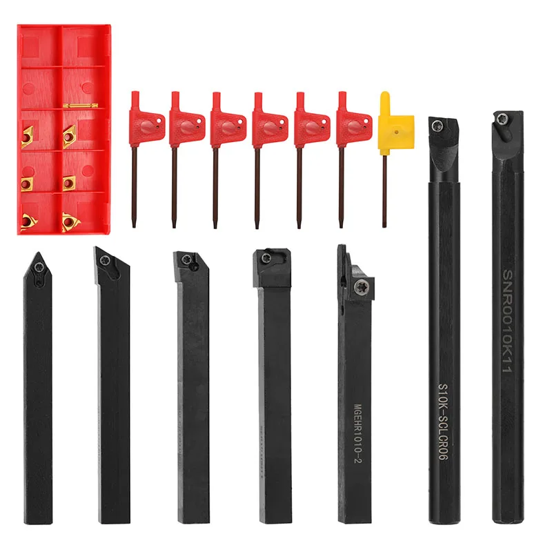 

SER/SNR/SCLCR/SDNCN/SDJCR/MGEHR/SDJCL1010 10mm tool bar set