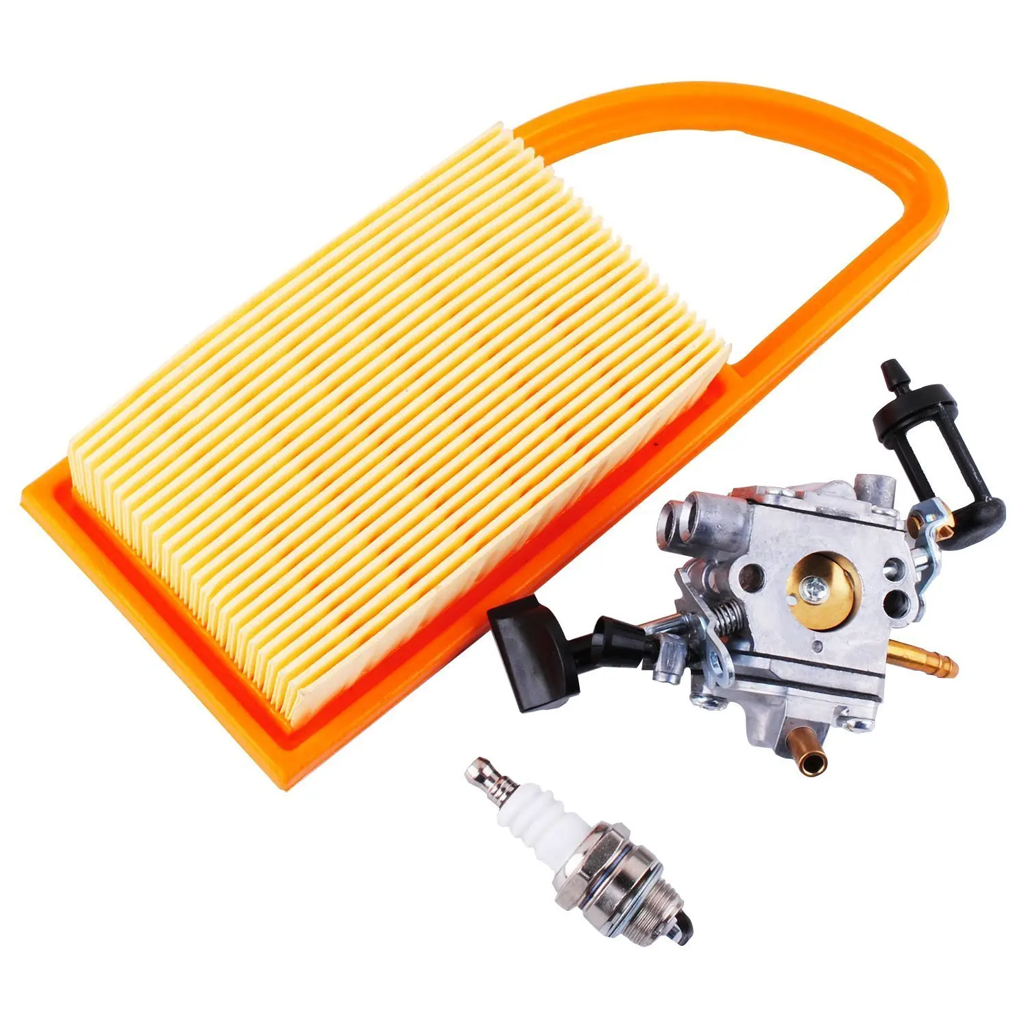 BR550 карбюратор совместимый Stihl части BR600 C1Q S183 Carb воздушный фильтр топливный