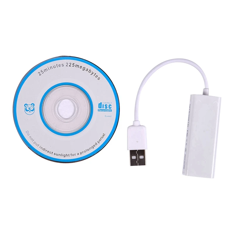 

USB 2.0 to RJ45 LAN Ethernet Network Adapter For Apple Mac Air Laptop PC