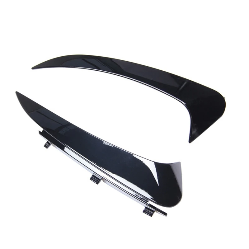 Глянцевый черный спойлер на задний бампер наклейки отделка для Benz C Class W205 C43 C63 AMG