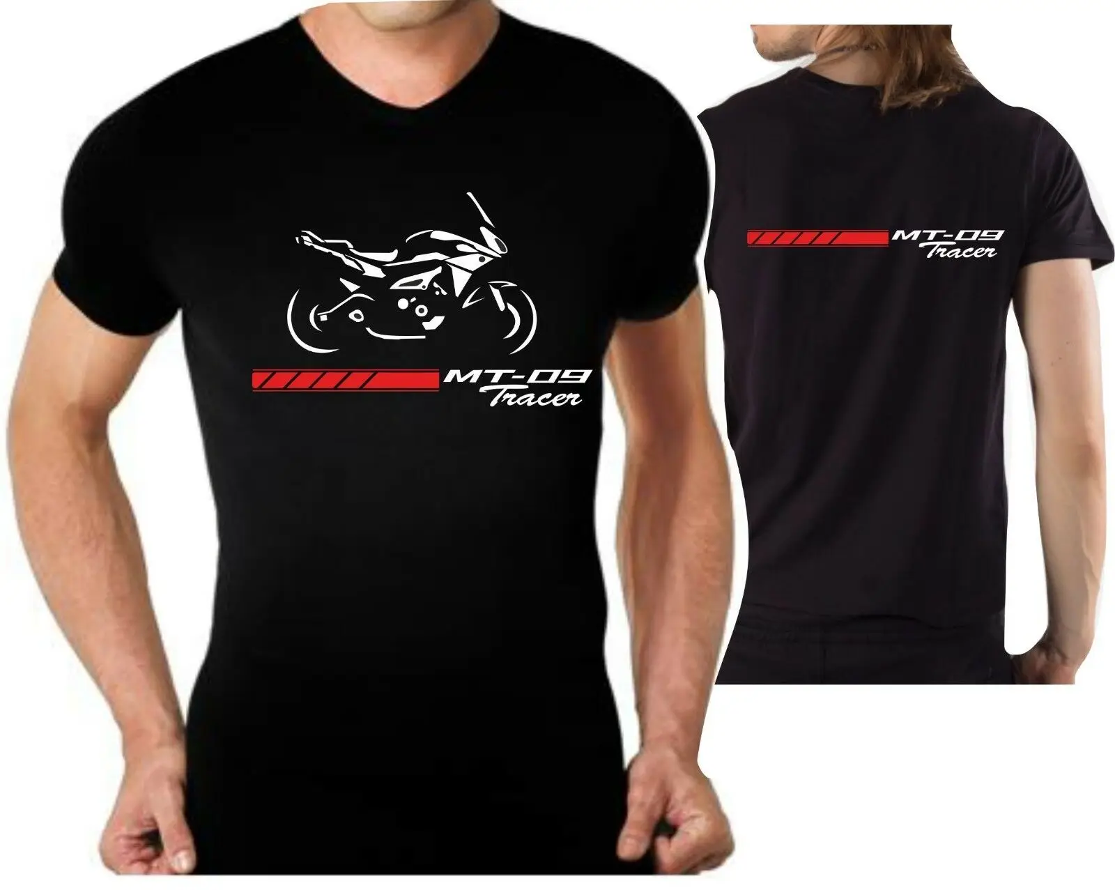 Fashion Brand Clothing Men'S Stranger Things Print T-Shirts Motorcycle Ring White Japan Motorbike Mt-09 Tracer 900 | Мужская одежда