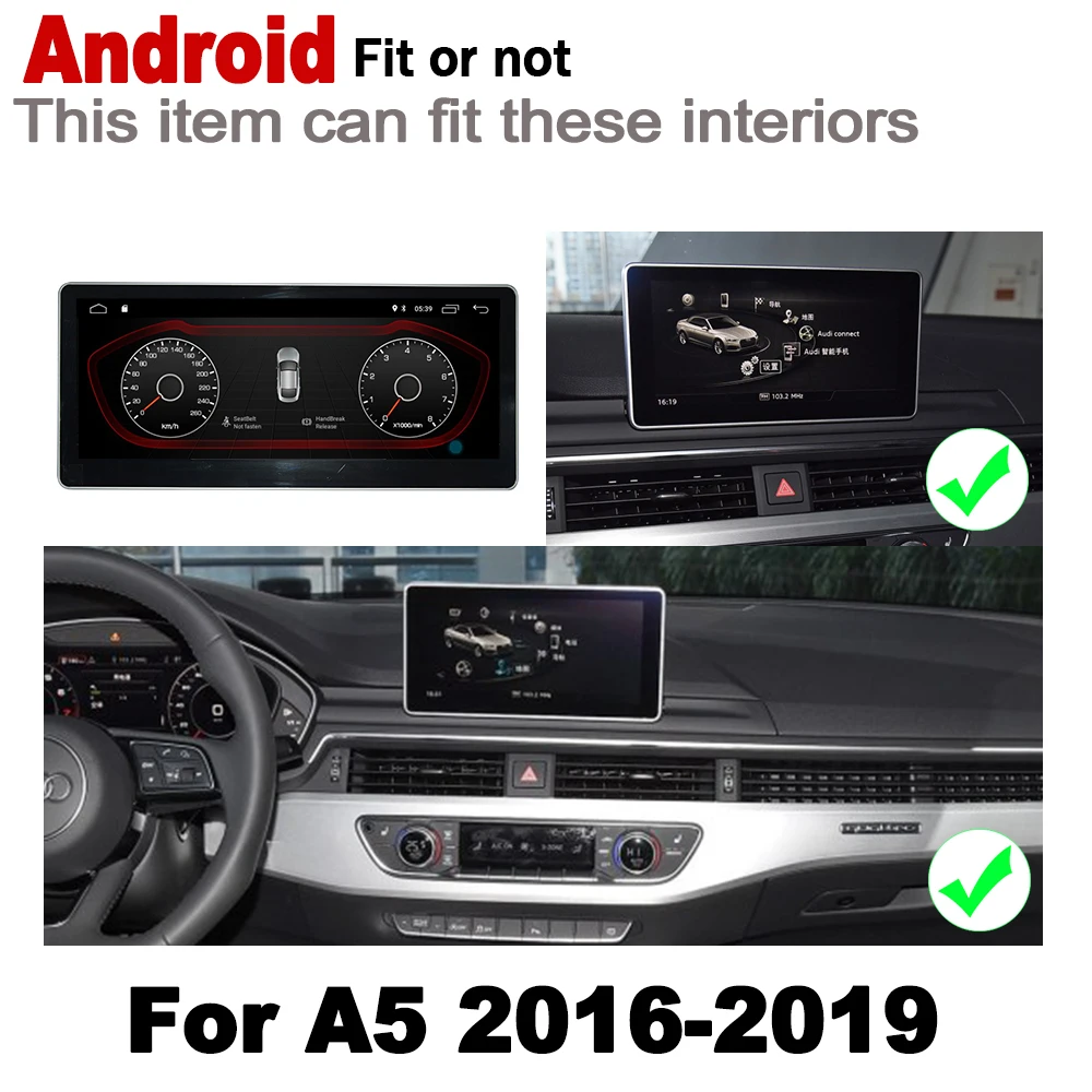 Android 7 0 IPS Автомобильный DVD плеер для Audi A5 8T 8F 2016 ~ 2019 MMI оригинальный стиль Авторадио