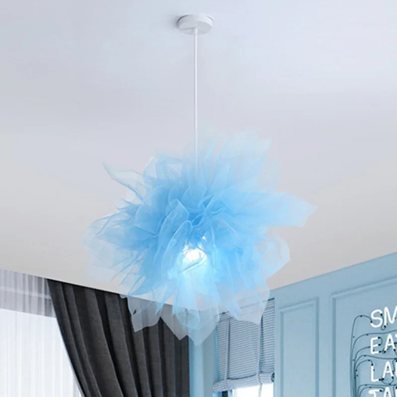 Подвесной светильник в скандинавском стиле креативная сетчатая люстра