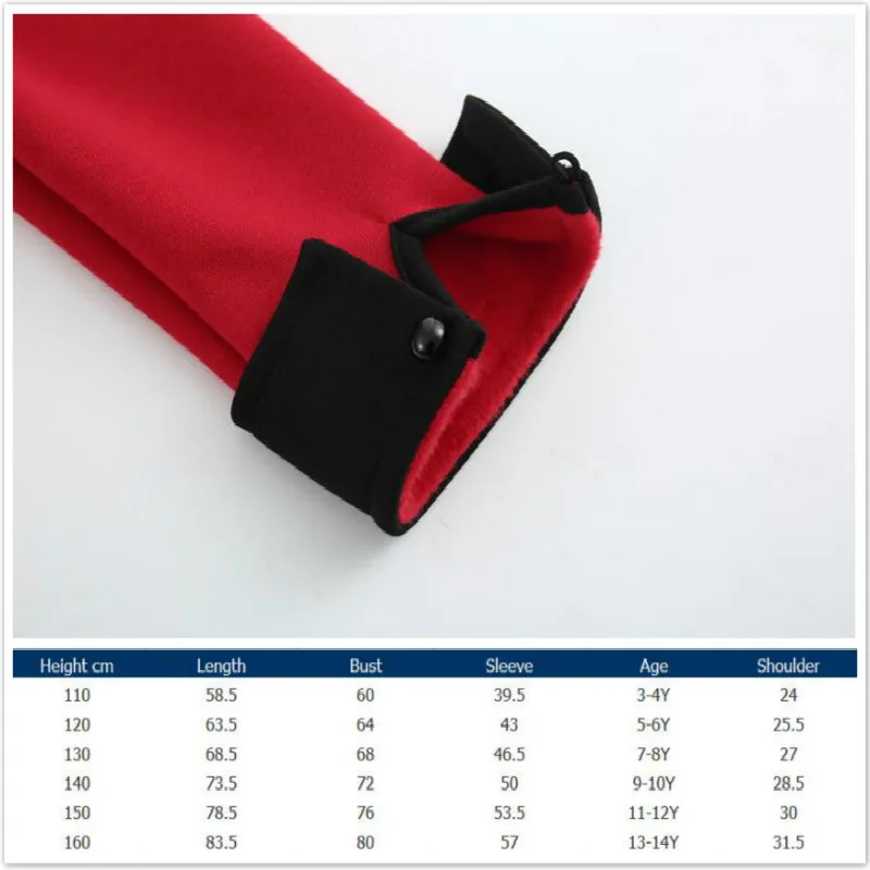 Girls Winter Dress Princess Christmas Red Velvet Long Sleeve Clothes Teen Party Elegant Costumes Kid Dresses for Girl 3 To 14 T | Детская