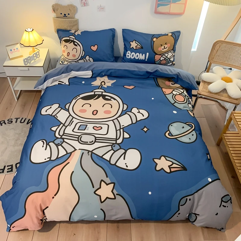 

Cartoon Duvet Covers, Pillowcase ,Comforter Bedding Sets Bed Linens Bedclothes