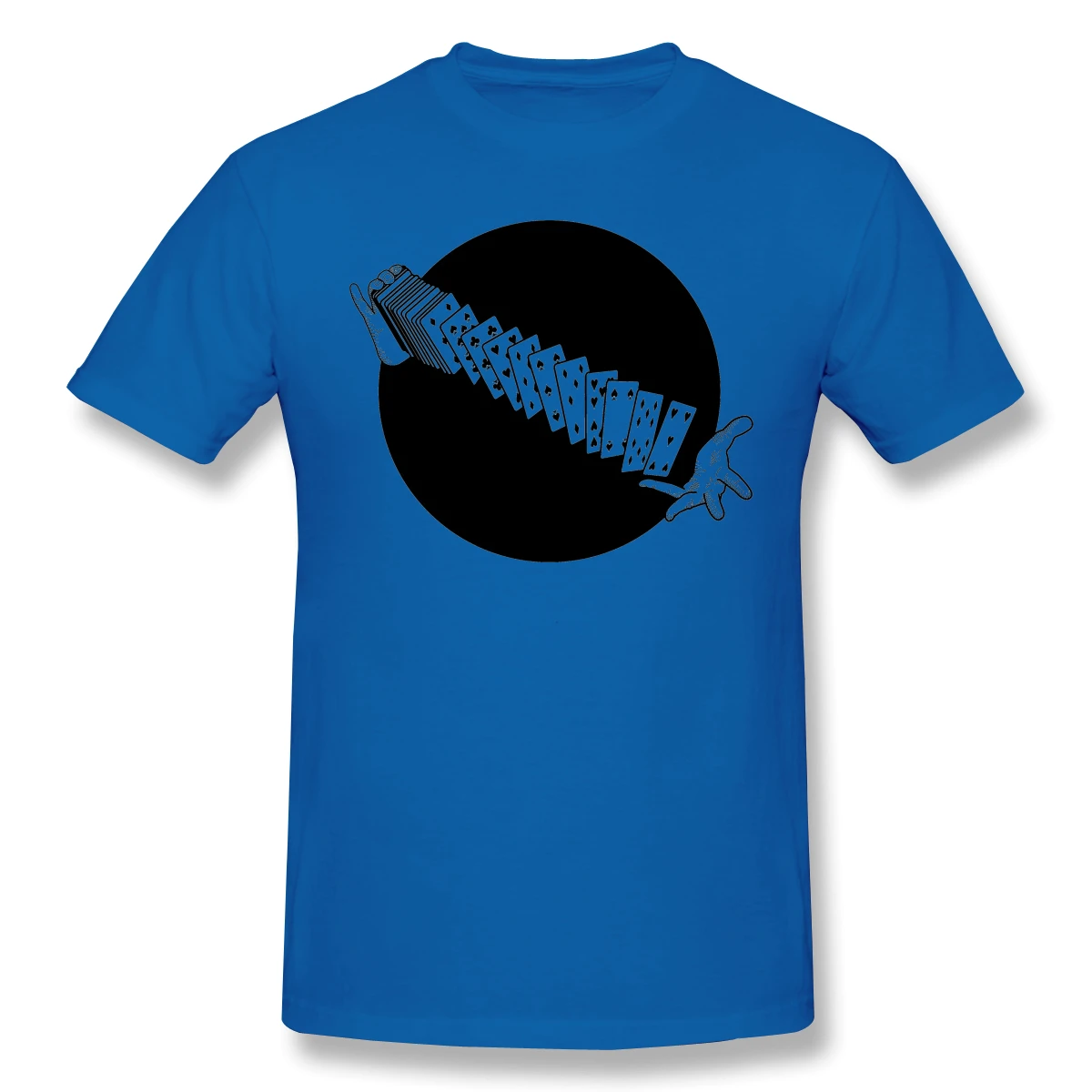 

Spring Homme T-Shirt Graphics Poker Card Tees Pure Cotton Oversized Short Sleeve